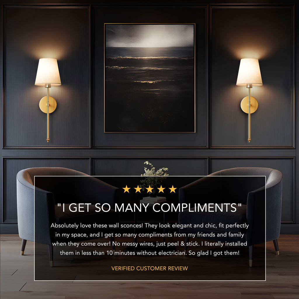 Aplique de pared inalámbrico